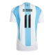 Argentina Angel Di Maria #11 Replike Domaci Dres Copa America 2024 Kratak Rukav